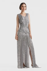 Emotional Silver Dress