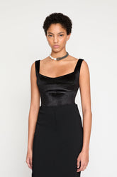 Velvet Corset bra bodysuit