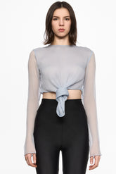 Light blue TETHER top