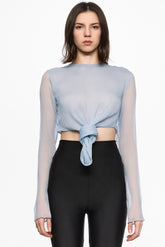 Light blue TETHER top