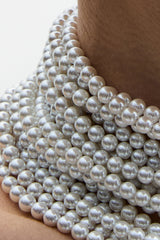 Multistrand pearl necklace