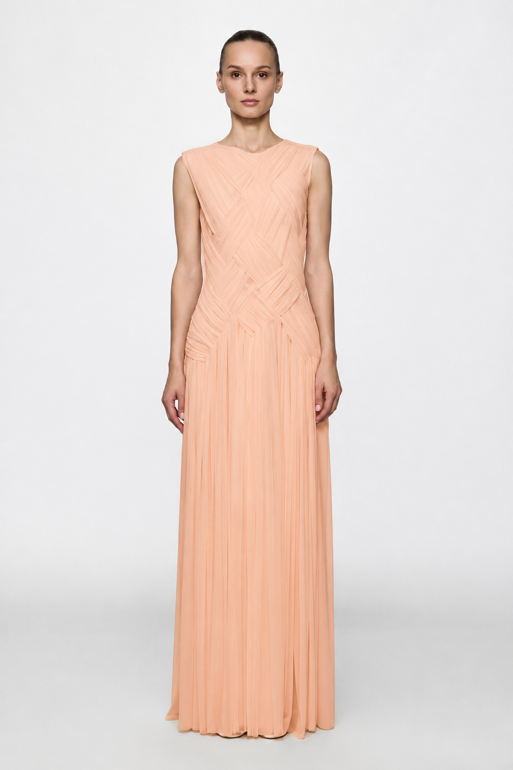 Emotional Dress in salmon