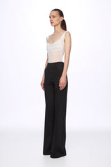 Mesh corset bodysuit
