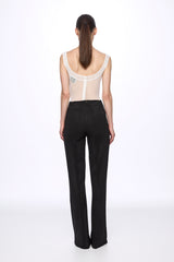 Mesh corset bodysuit