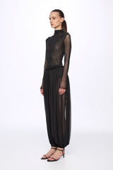 Mesh bodysuit and trousers set