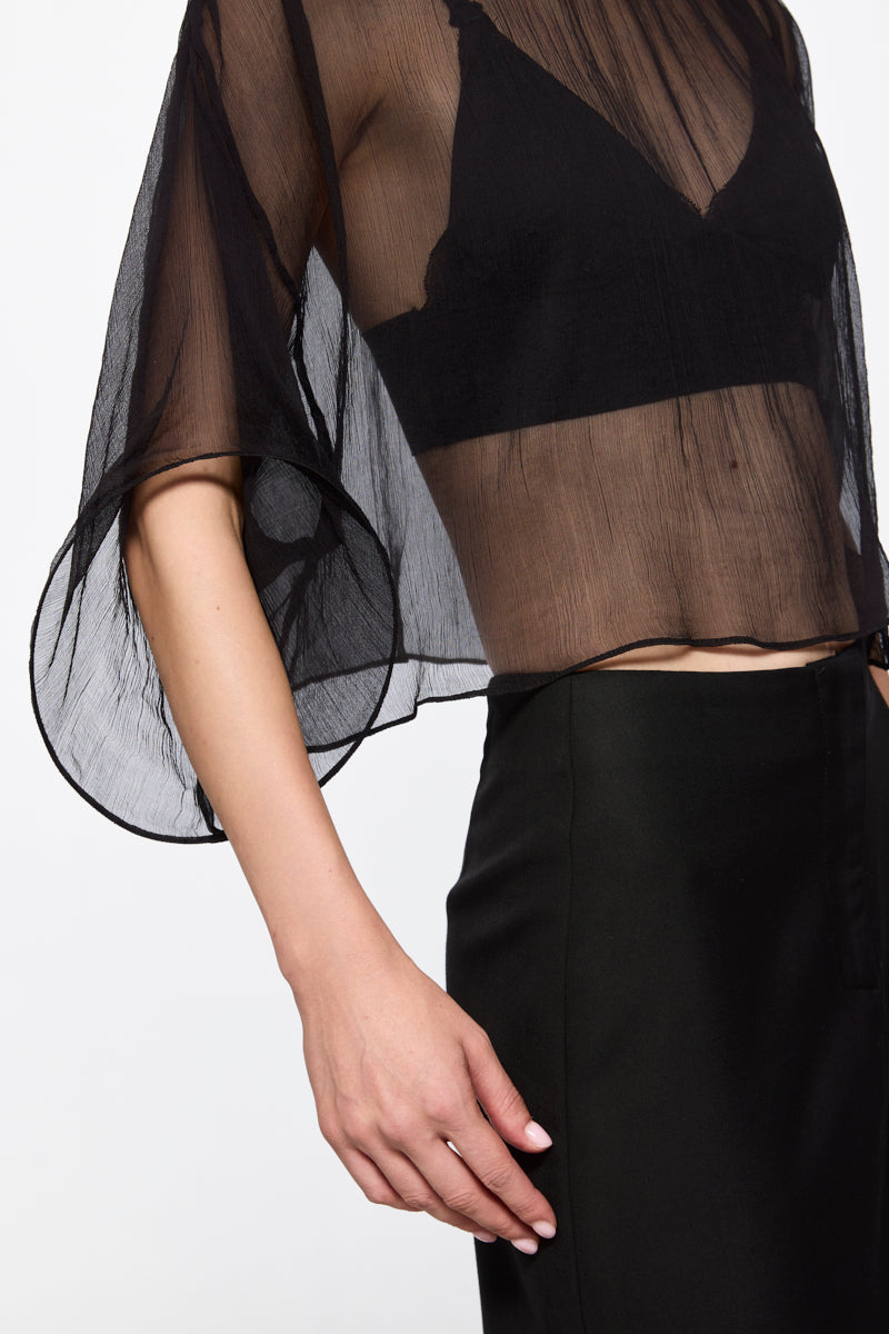 Concealed black top