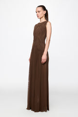 Emotional Dress in Brown