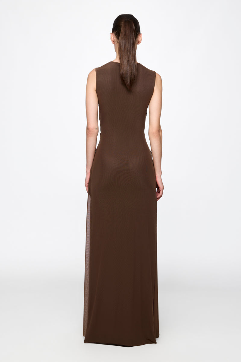 Emotional Dress in Brown