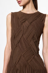 Emotional Dress in Brown