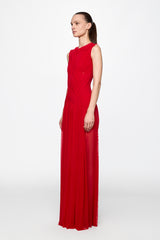 Emotional Dress in red