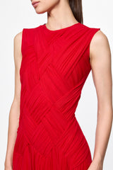 Emotional Dress in red