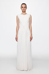 Emotional Dress in white