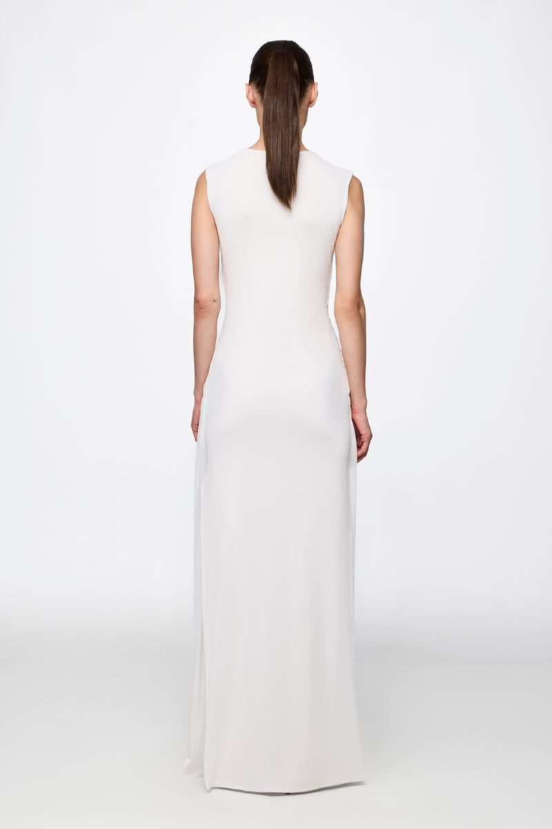 Emotional Dress in white