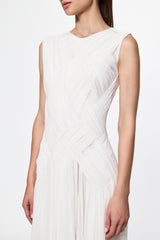 Emotional Dress in white