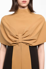 Front bow detail maxi dress