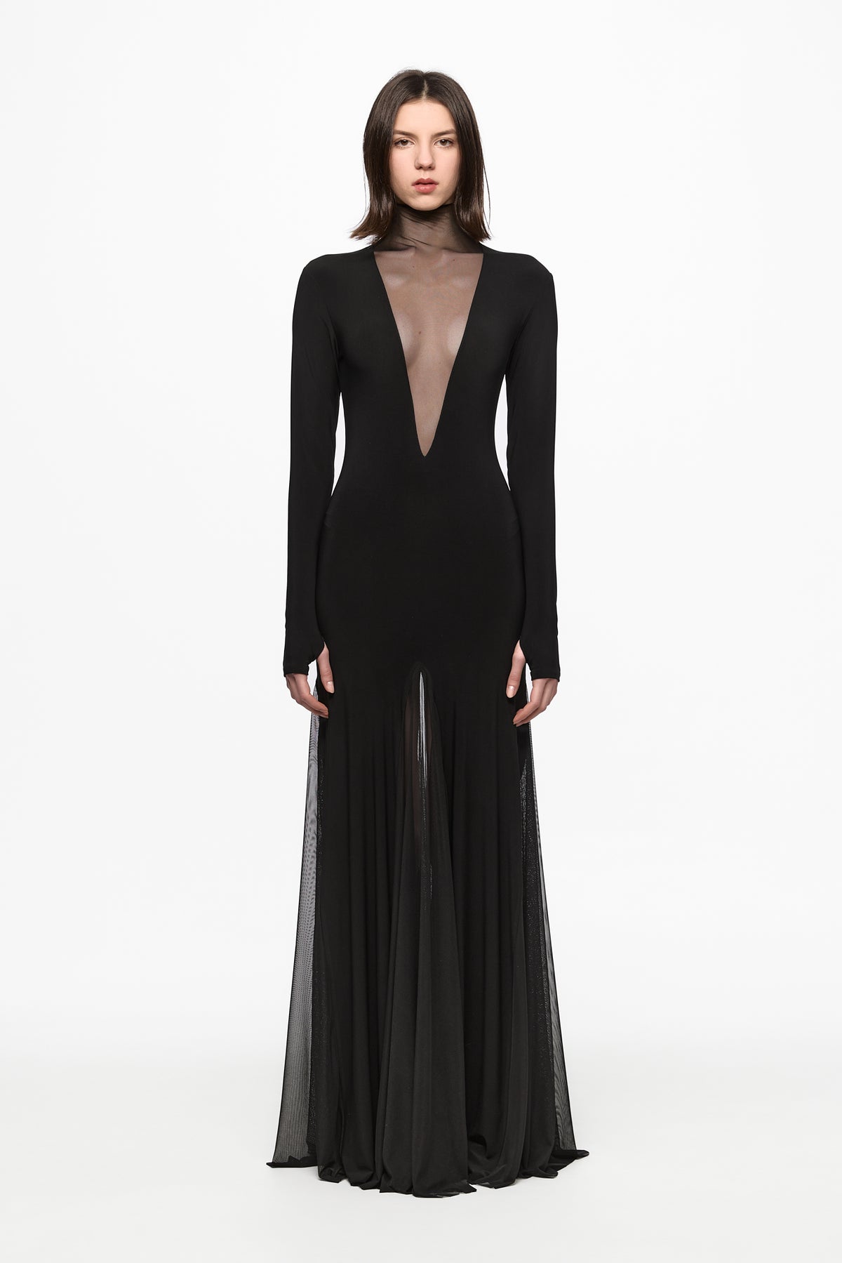 Rochie de seara sirena din catifea