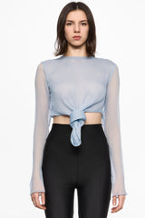 Light blue TETHER top