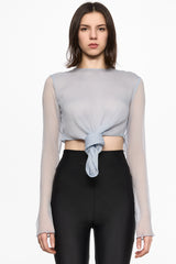 Light blue TETHER top