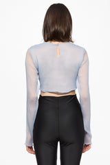 Light blue TETHER top