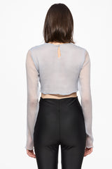 Light blue TETHER top