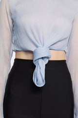 Light blue TETHER top