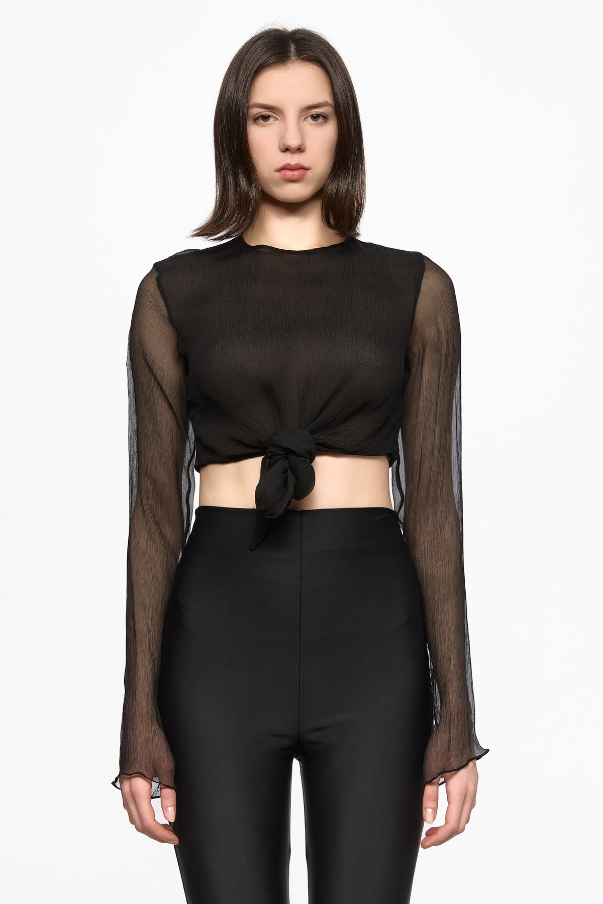 Black TETHER top