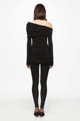 Black braided jumpsuit