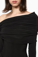 Black braided jumpsuit